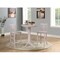 International Concepts Round 30 in Rd Pedestal Bar Ht Table, 2 San Remo Bar Ht Stools, Gray Taupe, 30 in W, 30 in L, Wood K09-30RT-27B-6B-2-S103-2 - alternate 2